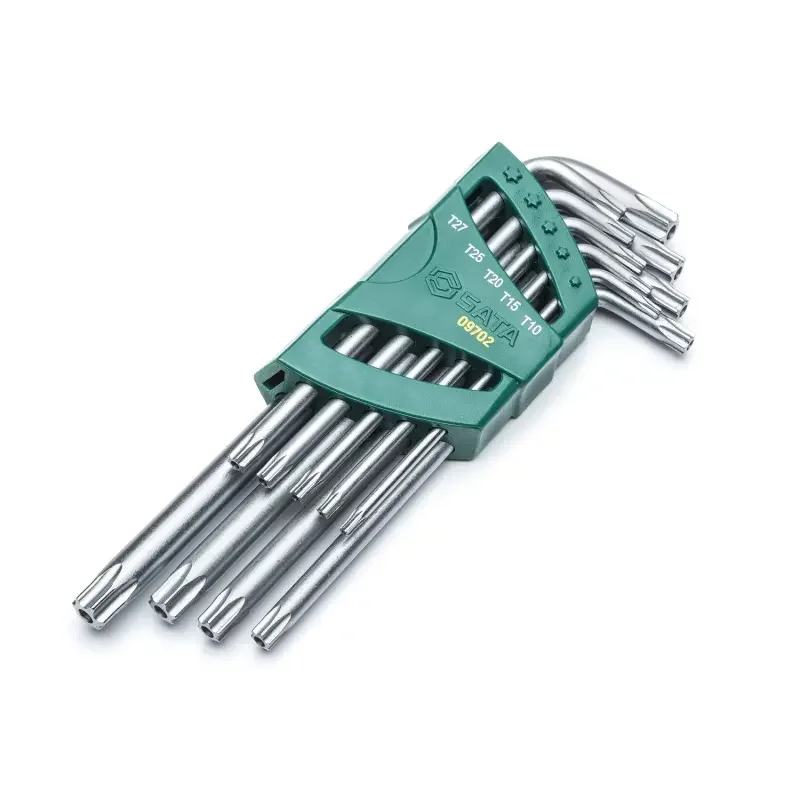 9 ks. Sada klíčů Torx s ochranou proti neoprávněné (SATAST09702) Must-Have