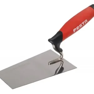 Zednická lžíce nerez 160mm s gum.ručkou, FESTA 31234 (L31234) Jen Po Omezenou Doba