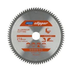 Značkový Kotouče na dřevo 216x2.6mm /1.8x30mm Norton Clipper TCT ALUMINIUM