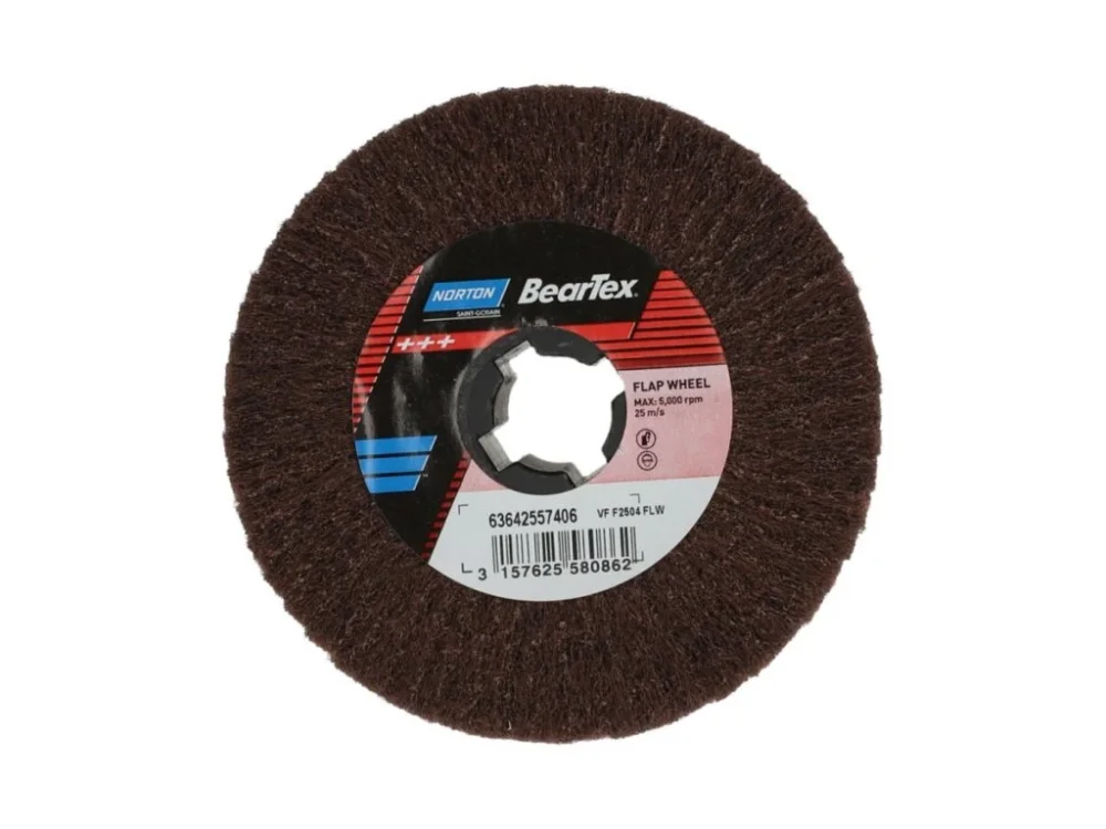 Zlevněný NW lamelové kotouče Satinex 110x100x19mm Velmi Jemny KAŠTANOVÁ Norton Clean & Blend