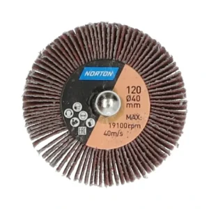Zlevněný Vřetenové lamelové kotouče 40x20mm x6mm SK(C) Zr 120 Norton BDX