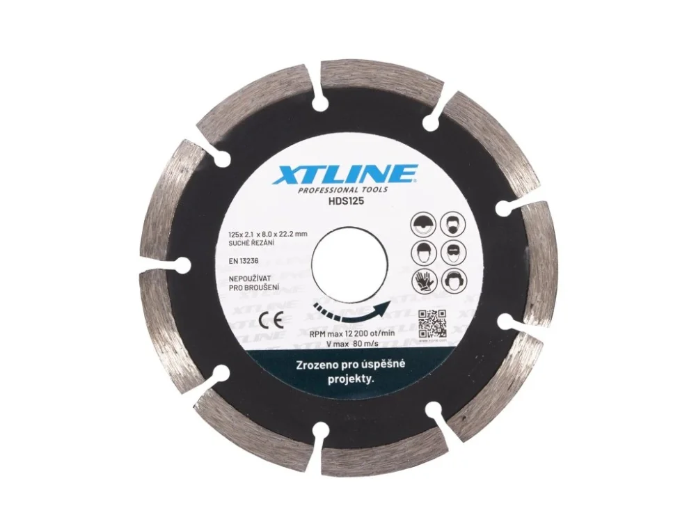 XTLINE Kotouč diamantový segmentový | 230x2,7x22,2 mm Ihned K Objednání