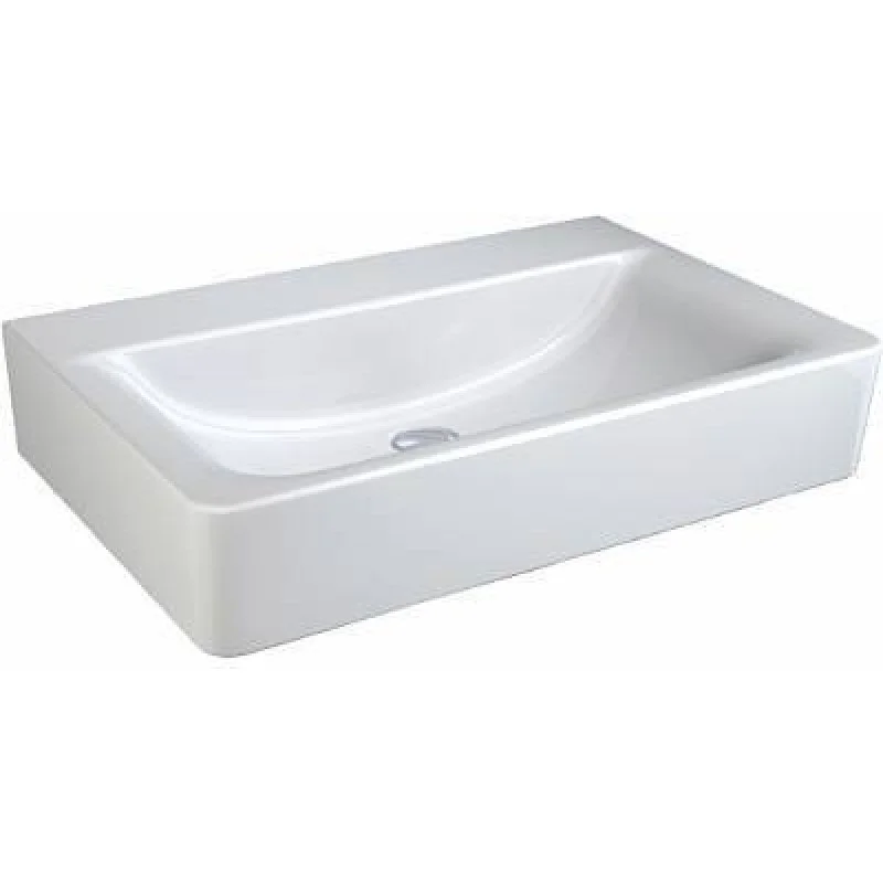 Značkový IDEAL Standard CONNECT CUBE umyvadlo 60 x 46 cm bez otvoru pro armaturu E810101