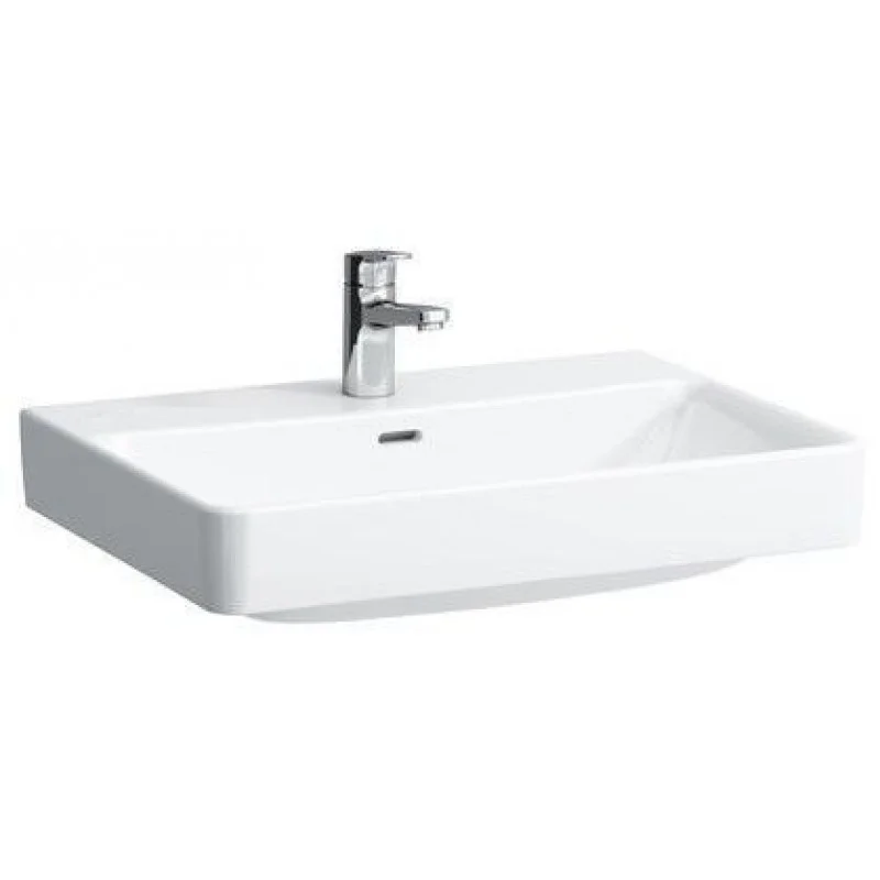Zlevněný LAUFEN PRO S Umyvadlo 650x465 mm, broušené, s otvorem, bílá mat 8.1696.4.757.104.1