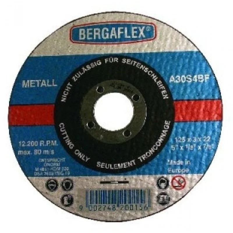 Značkový ERBA Řezný kotouč na ocel 125 x 3 x 22,2 mm A30S ER-1120015