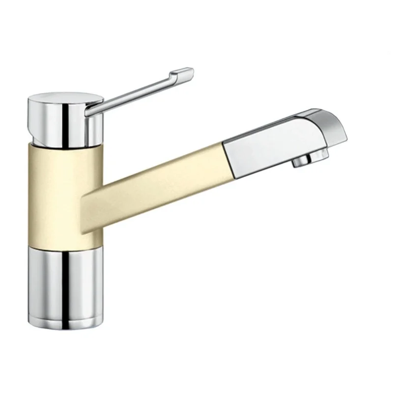 Akce BLANCO Zenos-S Keramik dřezová baterie vanilka/chrom 517834