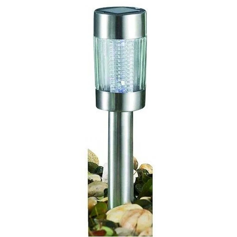 Zahradní solární lampička 427 mm 2 LED, nerez+plast 2170129 Autentický