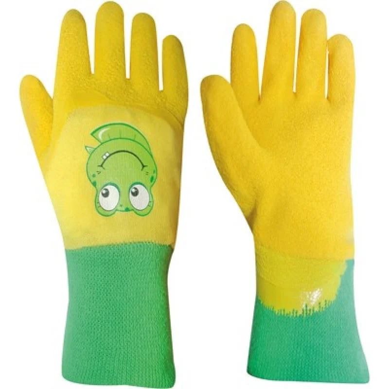 Značkový Dětské pracovní rukavice FROGGY velikost 5 - blistr 709700
