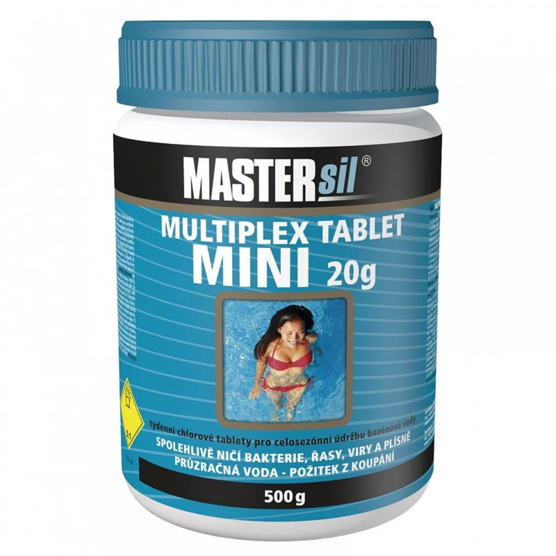 Zlevněný Multiplex-Tablety MINI MASTERsil dóza 0,5kg (tabl. 20g)