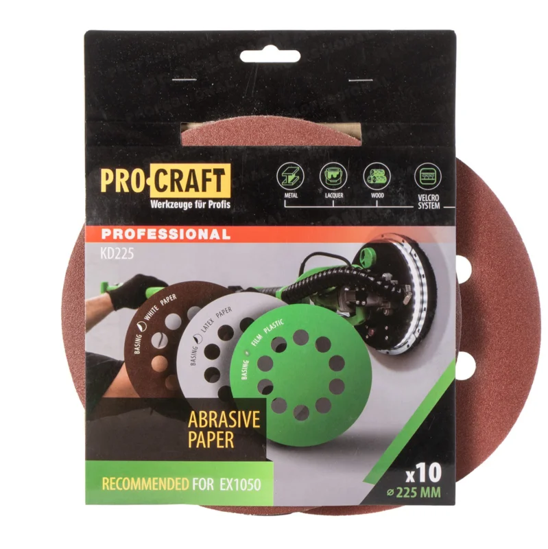 Zlevněný Brusný papír 10 ks. Procraft КD225.100 | KD225.100 Procraft