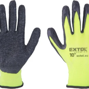 Akce EXTOL PREMIUM rukavice nylonové, bezešvé, polomáčené v latexu, velikost 10", 8856646