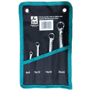 Zlevněný GK TOOLS Sada očkových klíčů TRX E-PROFIL 4 díly - P16139