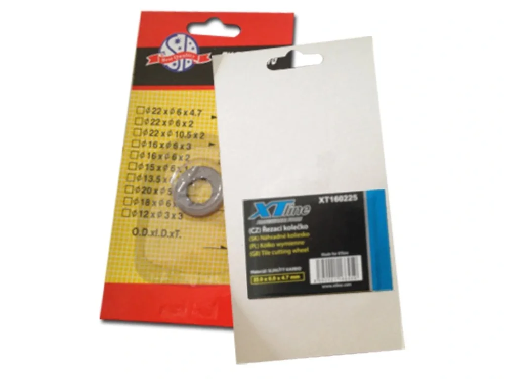 XTLINE Řezací kolečko 22x6x4.7mm do řezačky XT160624,XT160630,XT160636 - XT160225 Poslední Šance