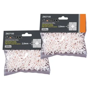 Značkový STAVTOOL Plastové křížky | 3 mm, 1bal/150ks - ZN37152