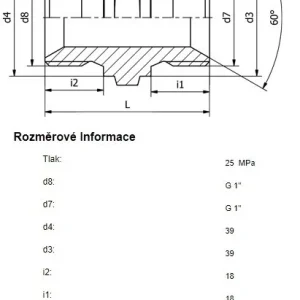 Spojka přímá G1/G1 hrdlová Akce