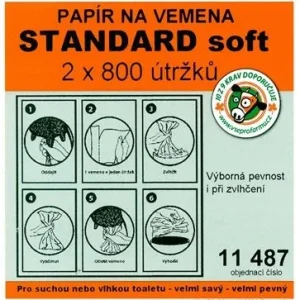 11487 Papír na vemena STANDARD soft Víkendová Akce