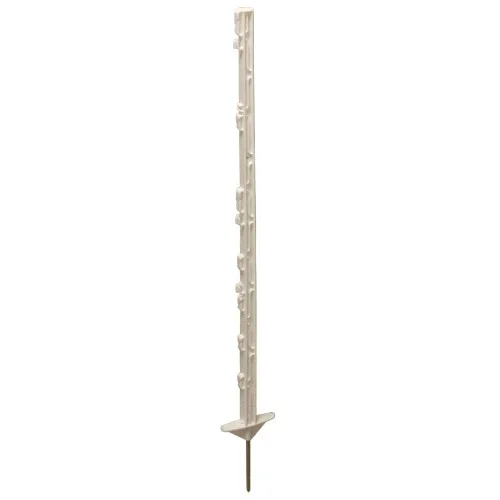 33362 Tyčka pro elektrický ohradník STANDARD plast bílý 10 úchytů 90 cm Nejprodávanější