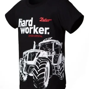 Zetor Tričko dětské "Hardworker" 122/128 Dokud Zásoby Vydrží
