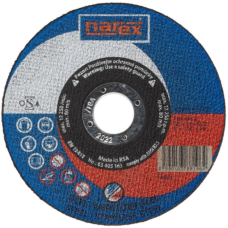 NAREX 65405163 Kotouč řezný 125x1,6mm na ocel Koupit Online
